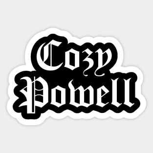 Cozy Powell Sticker